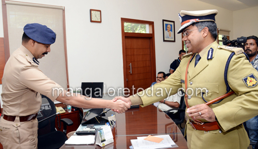 Police commissioner Chandra Shekar